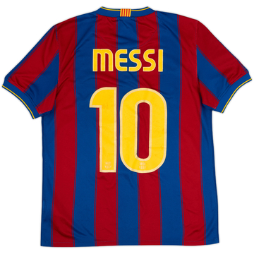 2009-10 Barcelona Home Shirt Messi #10 - 6/10 - (S)