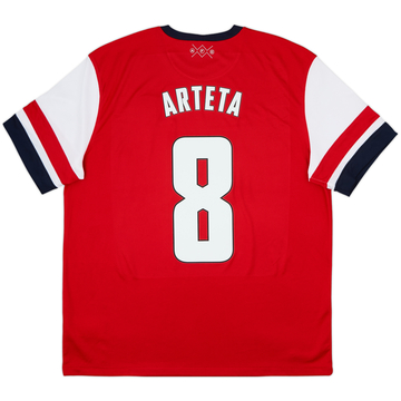 2012-14 Arsenal Camiseta Local Arteta #8 - 8/10 - (XL)