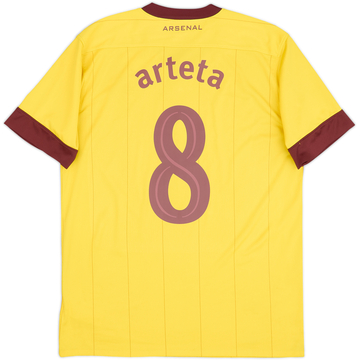 2010-13 Arsenal Away Shirt Arteta #8 - 5/10 - (M)