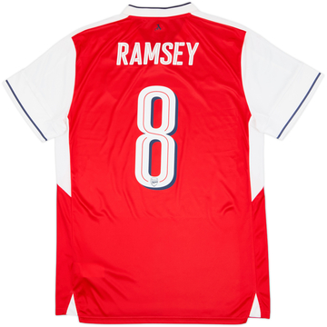 2016-17 Arsenal Home Shirt Ramsey #8 - 8/10 - (L)
