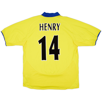 2003-05 Arsenal Away Shirt Henry #14 - 8/10 - (L)