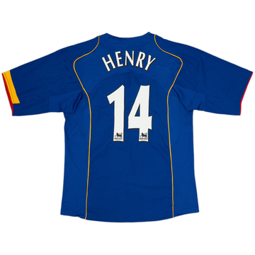 Camiseta de visitante del Arsenal 2004-06 Henry #14 - 5/10 - (M)