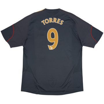 2009-10 Liverpool Away Shirt Torres #9 - 8/10 - (3XL)