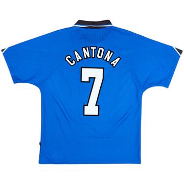 1996-98 Manchester United Third Shirt Cantona #7 - 8/10 - (L)