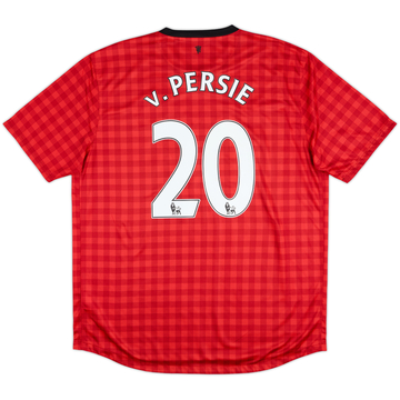 2012-13 Manchester United Home Shirt V.Persie #20 - 8/10 - (XL)