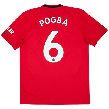 2019-20 Manchester United Home Shirt Pogba #6 - 7/10 - (M)