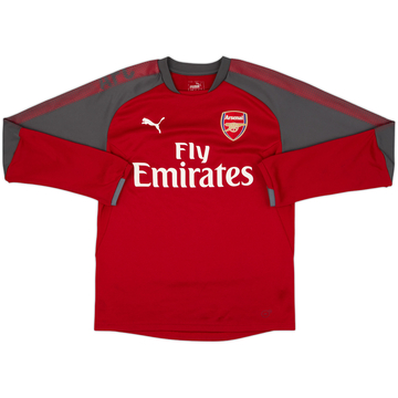 2017-18 Arsenal Puma Drill Top - 8/10 - (S)