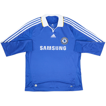 Camiseta de local de manga larga del Chelsea 2008-09 - 5/10 - (XL)