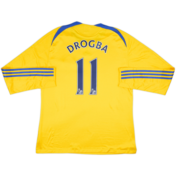 2008-09 Chelsea Third L/S Shirt Drogba #11 - 8/10 - (XL)