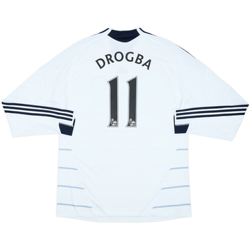 2009-10 Chelsea Third L/S Shirt Drogba #11 - 8/10 - (XL)