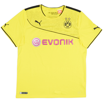 2013-14 Borussia Dortmund Winter Home Shirt - 7/10 - (XL)