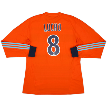 2011-12 Olympique Marseille Authentic Third L/S Shirt Lucho #8 - 10/10 - (XL)