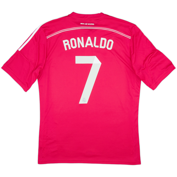 2014-15 Real Madrid Away Shirt Ronaldo #7 - 7/10 - (XL)