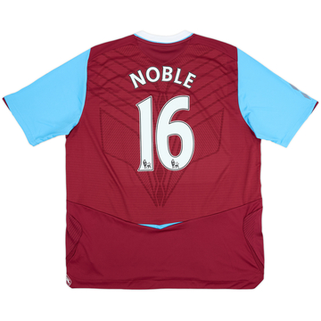 2008-09 West Ham Home Shirt Noble #16 - 7/10 - (XL)