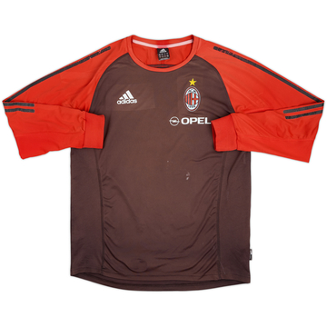 2002-03 AC Milan adidas Training L/S Shirt - 4/10 - (M/L)