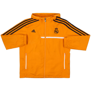 2013-14 Real Madrid adidas Hooded Track Jacket - 6/10 - (M.Boys)