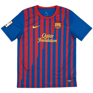 2011-12 Barcelona Home Shirt - 5/10 - (XL.Boys)