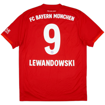 2019-20 Bayern Munich Home Shirt Lewandowski #9 - 9/10 - (M)