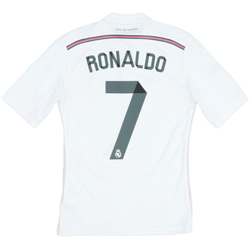 2014-15 Real Madrid Home Shirt Ronaldo #7 - 6/10 - (XS)