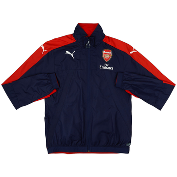 2015-16 Arsenal Player Issue Puma Track Jacket - 10/10 - (M)