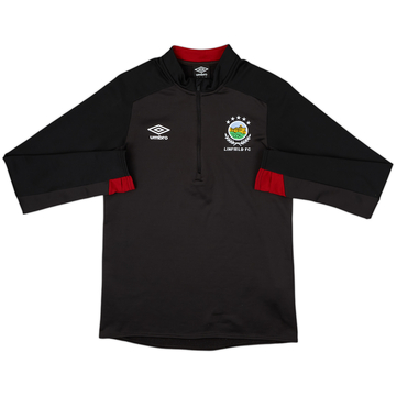 2019-20 Linfield Umbro 1/4 Zip Training Top - 8/10 - (S)