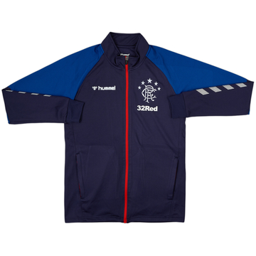 2018-19 Rangers Hummel Track Jacket - 7/10 - (S)