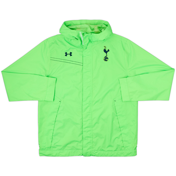 2013-14 Tottenham Under Armour Hooded Track Jacket - 8/10 - (M)