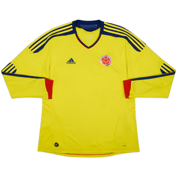 2011-13 Colombia Home L/S Shirt - 7/10 - (XL)