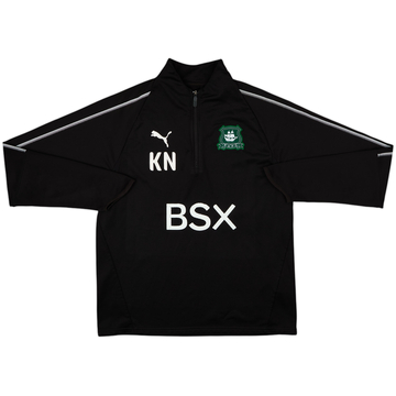 2018-19 Plymouth Staff Issue 1/4 Zip Training Top KN - 6/10 - (L)