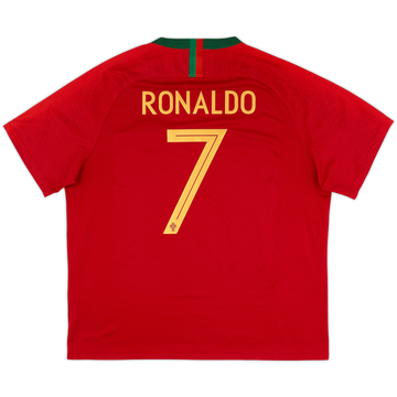 2018-19 Portugal Home Shirt Ronaldo #7 - 5/10 - (XXL)