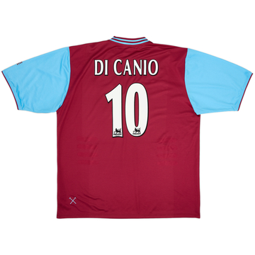 2001-03 West Ham Home Shirt Di Canio #10 - 8/10 - (XXL)