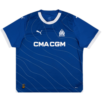 2023-24 Olympique Marseille Away Shirt - 6/10 - (XXL)