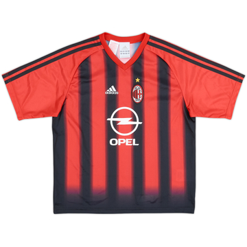 2004-05 AC Milan Home Shirt - 10/10 - (M.Boys)