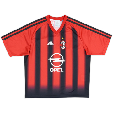 2004-05 AC Milan Home Shirt - 9/10 - (S.Boys)