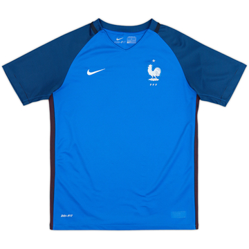 2016-17 France Home Shirt - 8/10 - (L.Boys)
