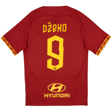 2019-20 Roma Home Shirt Dzeko #9 - 10/10 - (S)