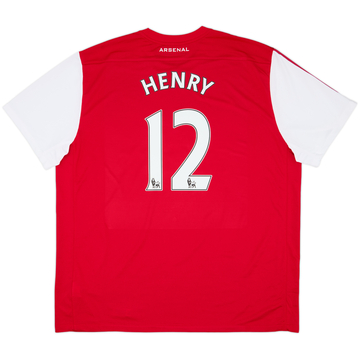 Camiseta de local del Arsenal 2011-12 Henry #12 - 10/10 - (3XL)