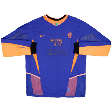 2002-03 Netherlands Player Issue Nike Training L/S Shirt - 4/10 - (XL)