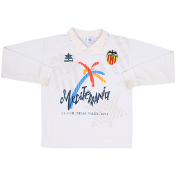 1993-94 Valencia Home L/S Shirt - 8/10 - (L.Boys)