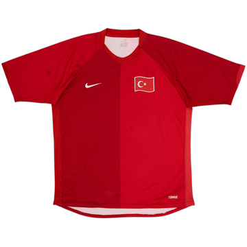 2006-08 Turkey Home Shirt - 6/10 - (L)
