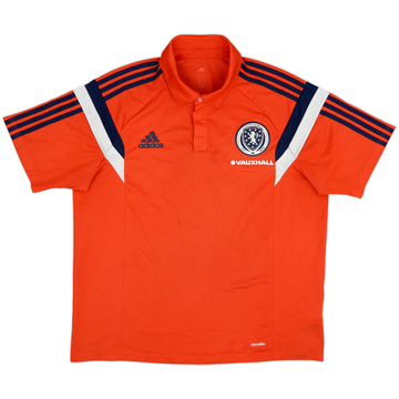 2013-14 Scotland adidas Polo Shirt - 8/10 - (XL)
