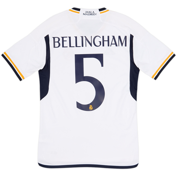 2023-24 Real Madrid Home Shirt Bellingham #5 - 10/10 - (S)