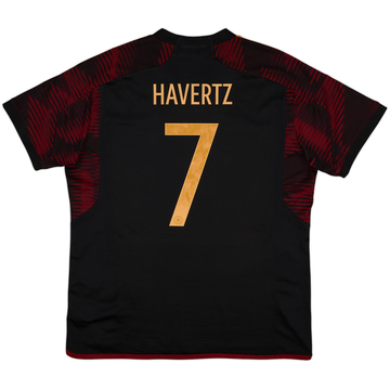 2022-23 Germany Away Shirt Havertz #7 - 10/10 - (XL)