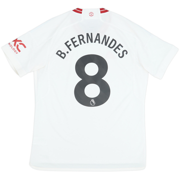 2023-24 Manchester United Third Shirt B.Fernandes #8 - 9/10 - (L)