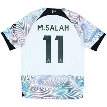 Camiseta auténtica de visitante del Liverpool 2022-23 M.Salah #11 - 8/10 - (M)