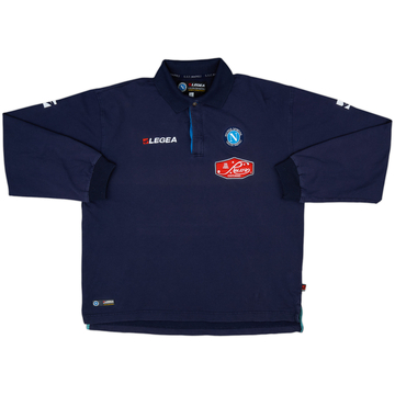 2003-04 Napoli Legea Polo L/S Shirt - 7/10 - (L)