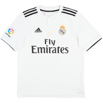 2018-19 Real Madrid Home Shirt - 5/10 - (XL.Boys)
