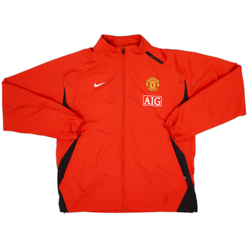 2007-08 Manchester United Nike Track Jacket - 8/10 - (XL)