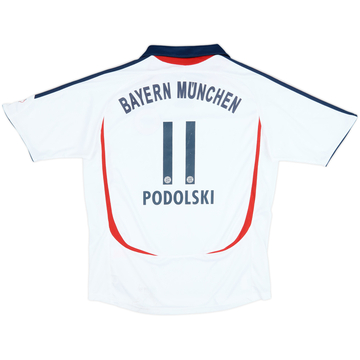 2006-07 Bayern Múnich Camiseta Visitante Podolski #11 - 7/10 - (XL.Boys)