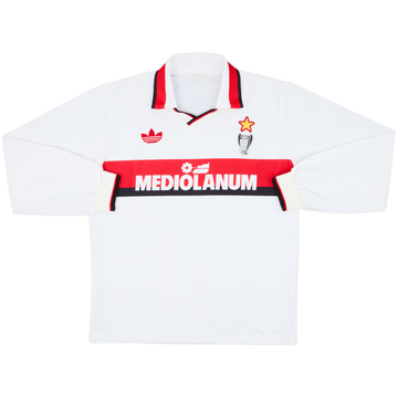 Camiseta de visitante de manga larga del AC Milan 1990-91 - 5/10 - (S)